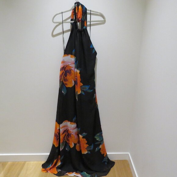 FASHION NOVA Lunch Soiree Floral Maxi Dress Evening Cocktail - Size 1X NWT - Picture 2 of 15